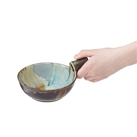 Soup Bowl with Handle | stoneware bowl, soup bowl | UncommonGoods