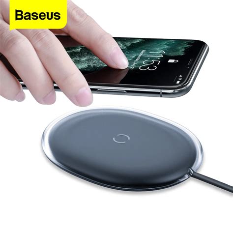 Baseus W Qi Carregador Sem Fio Para Iphone Pro Plus Indu O