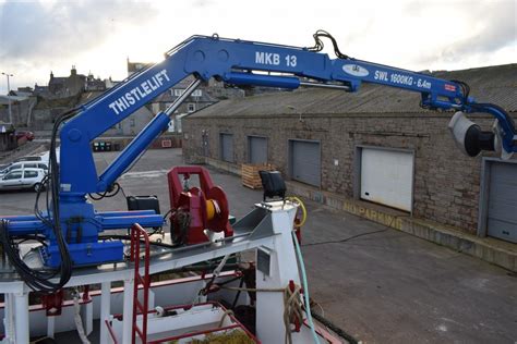 Mkb13 Fishing Crane Thistle Marine Deck Handling Equipment