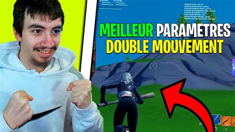 LES MEILLEURS PARAMÈTRES DOUBLE MOUVEMENT du CHAPITRE 5 sur FORTNITE