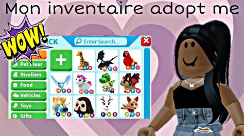 Je Vous Montre Mon Inventaire Adopt Me Waw Roblox Dwxrss Youtube