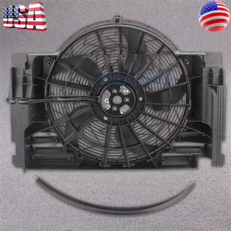 Auxiliary Ac Condenser Fan Assembly For Bmw X Bm E Chassis Ebay