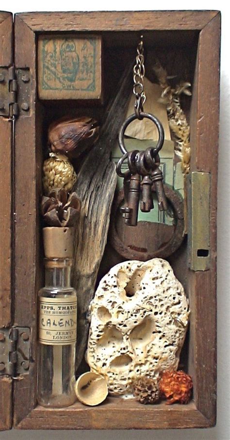 Assemblage Art The Owl Sanctuary Assemblage Art Shadow Box Art