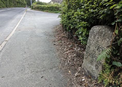 Old Milestone By Newton Road Bovey © Max Piper Cc By Sa20