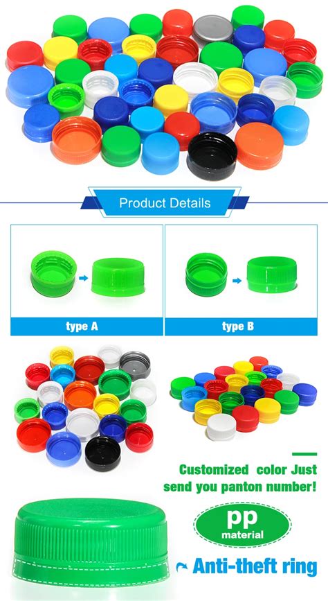 28mm Pco 1881 1810 Pet Bottle Screw Caps Glass Bottle Aluminium Plastic