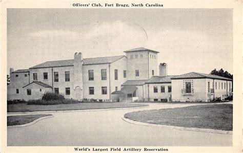 Fort Bragg North Carolina Officers Club Antique Postcard (J5681) - Mary ...