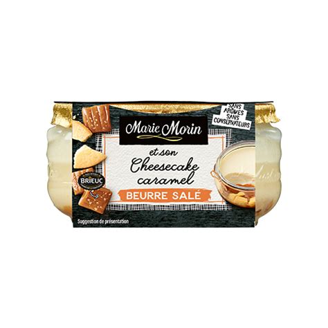 Cheesecake caramel beurre salé Marie Morin 100 g x 6 pc