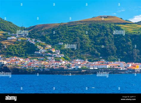 Velas Port On Sao Jorge Island Of The Azores Portugal Stock Photo Alamy