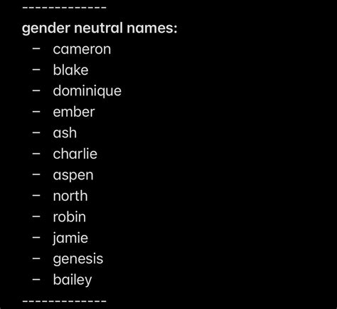 Gender Neutral Name Ideas Creative Names Character Names Character