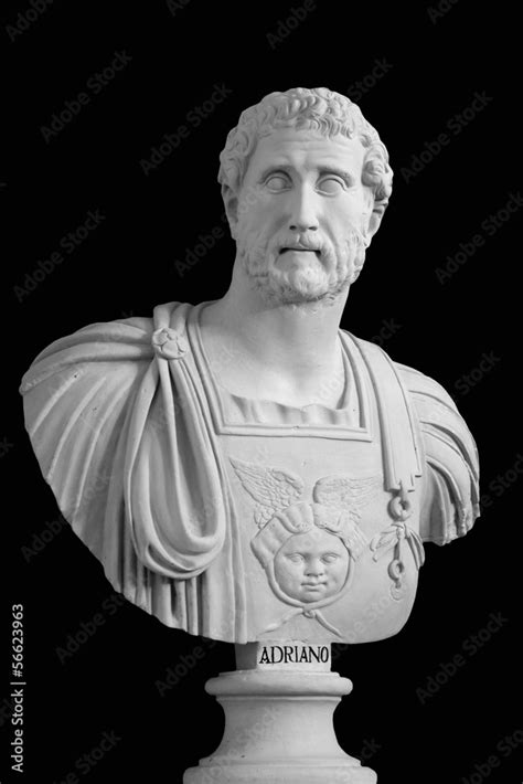 Emperor of the Roman Empire Publius Aelius Traianus Hadrianus (I Stock ...