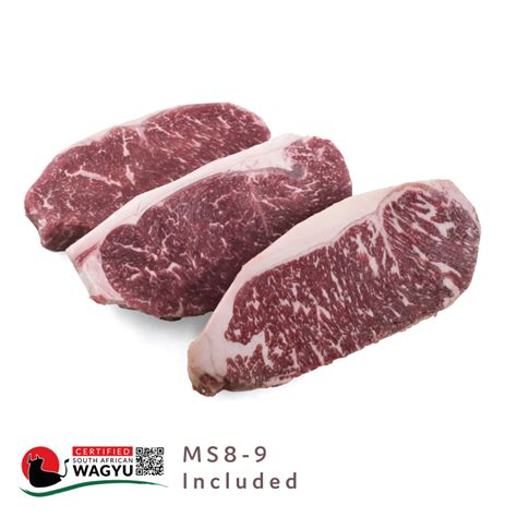 Frozen South Africa Cavalier Waygu Sirloin Tasting Combo South Stream