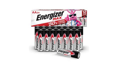 Energizer Aa Batteries Double A Max Alkaline Battery Count Coupon