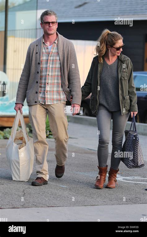 Eric Dane And Wife Rebecca Gayheart Hold Hands While Exiting Andy