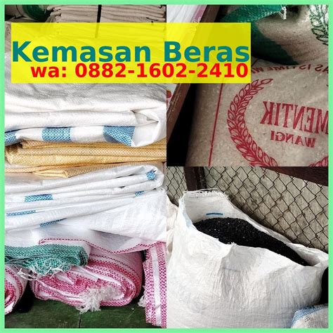 Ukuran Plastik Beras Kg Wa Harga Kemasan Beras Diskon