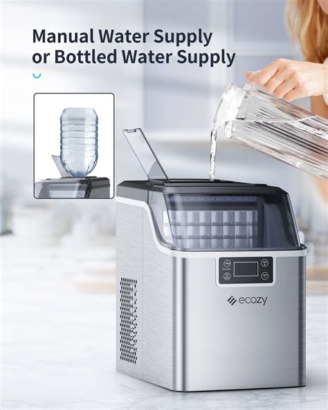 Ecozy Ice Maker Countertop Lbs Per Day Cubes In Mins