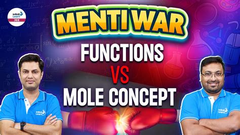 Menti War Functions Vs Mole Concept Maths Vs Chemistry Jee