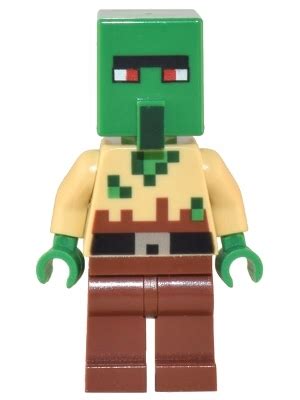 LEGO Figurka Minecraft Zombie Villager Min134 14419769305 Allegro Pl