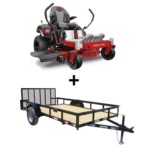 Toro 75747 42" TimeCutter Zero Turn Utility Trailer Package