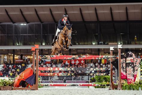 Jo Tokyo Nicolas Delmotte Seul Tricolore En Finale Du Cso Cheval