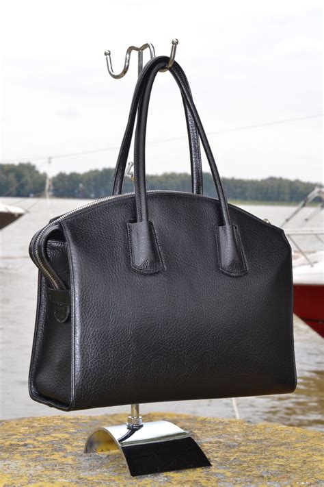 BLACK LEATHER TOTE Bag Black Leather Handbag Black Leather - Etsy