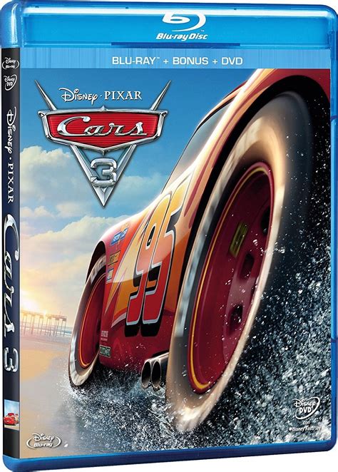 Cars 3 Blu Ray Dvd Fílmico