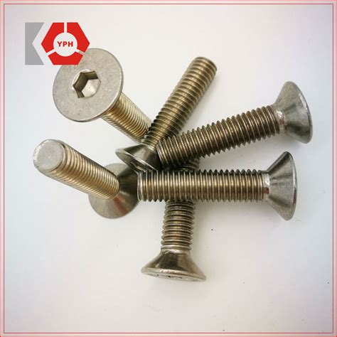 Hex Socket Countersunk Screws DIN7991 Stainless Steel Screw And