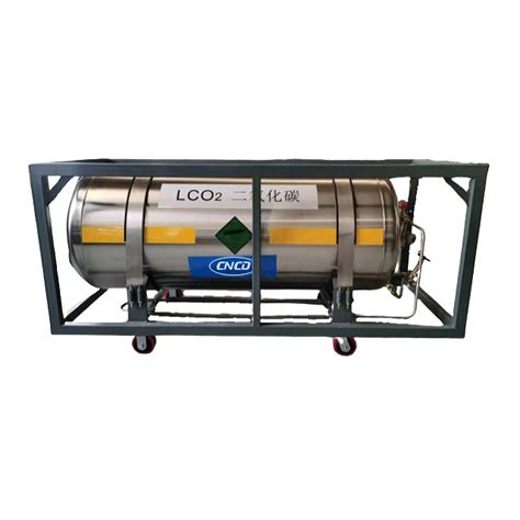 L Mpa Horizontal Lng Welded Insulated Dewar Flask Cryogenic