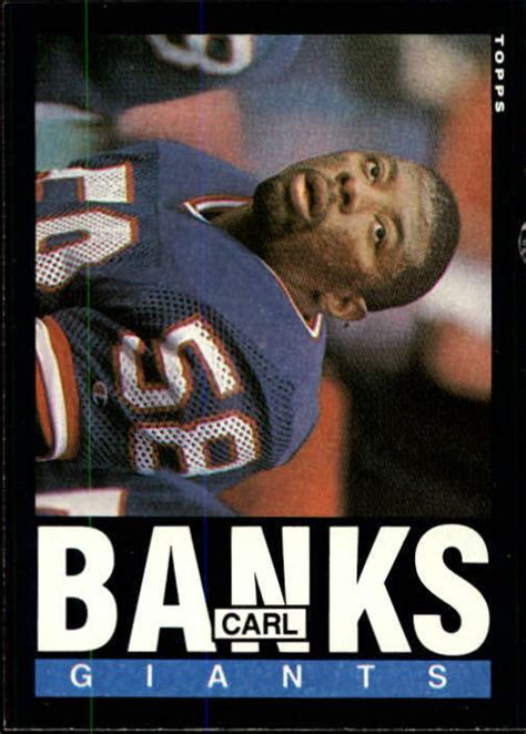 Carl Banks Football Price Guide | Carl Banks Trading Card Value – Beckett