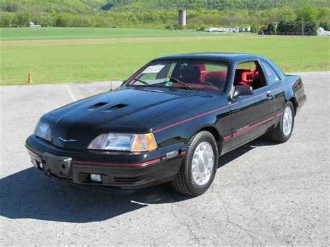 1988 Ford Thunderbird Turbo Coupe Ford Thunderbird Classic Cars