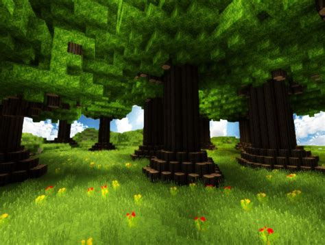 Cute Forest / Garden Minecraft Map