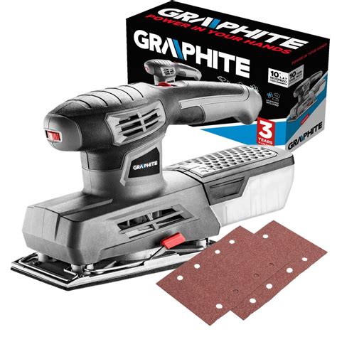 GRAPHITE 59G324 Szlifierka Oscylacyjna DREWNA 220W ERLI Pl