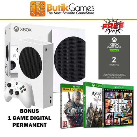 Microsoft Xbox Series S 512 Gb Console Gilded Hunter Bundle Disc Free Gaming White Rrs 00071