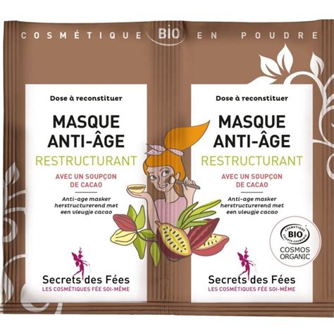 Masque Anti Âge Restructurant Bio Peel Off Sachet 2 Doses De 4 5 G