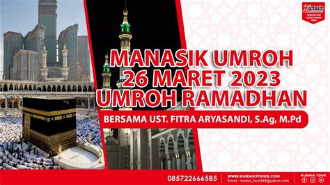 MANASIK UMROH BERSAMA UST FITRA ARYASANDI S Ag M Pd UMROH 1 9