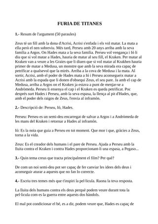 Furia De Titanes V Ctor Gonz Lez Pdf