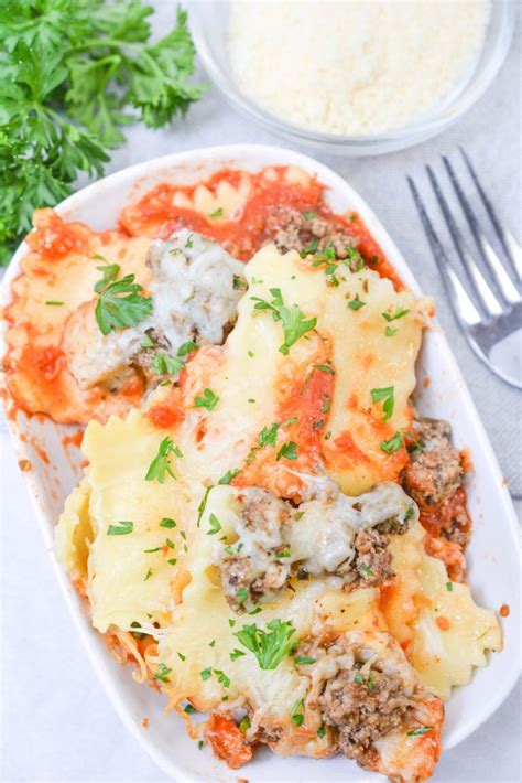 Slow Cooker Ravioli Lasagna Recipe