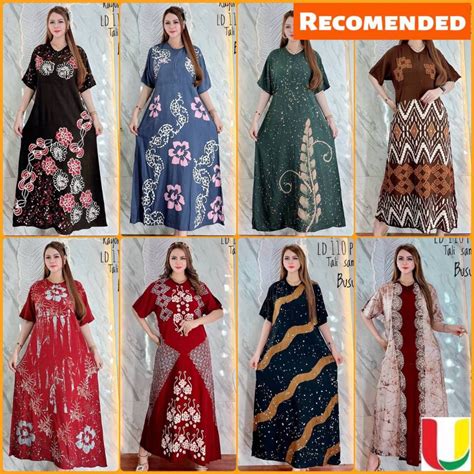 Jual Batik Usman Terbaru Daster Semata Kaki Kekinian Busui Rayon Twill