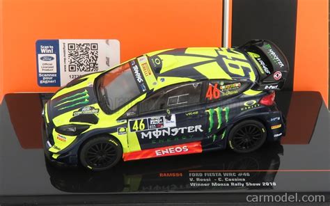 Ixo Models Ram Scale Ford England Fiesta Rs Wrc Monster N