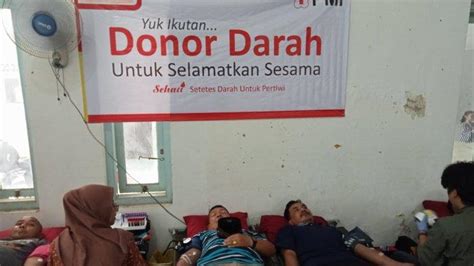 Kebutuhan Darah Di Kabupaten Cirebon Capai 3 500 Kantong Per Bulan