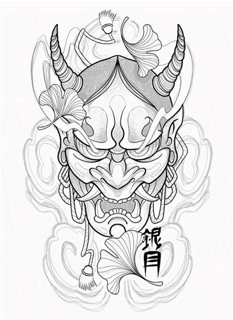 Pin On Black Wallpaper Samurai Tattoo Design Oni Mask Tattoo Oni Tattoo