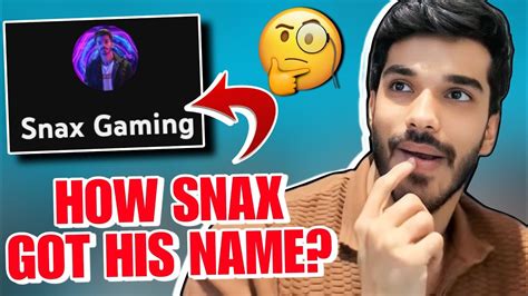 How Snax Got His Name “snax” And Fav Creator In S8ul😍 Youtube