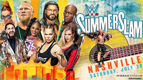 Summerslam 2022 Poster And Logo R Squaredcircle