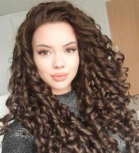 Pin By T Shima On Various Ringlets Curly Hair Styles Long Curly Hair