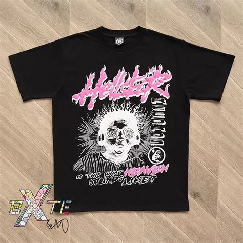 Hellstar Records Is This What Heaven Sounds Like Black T Shirt High