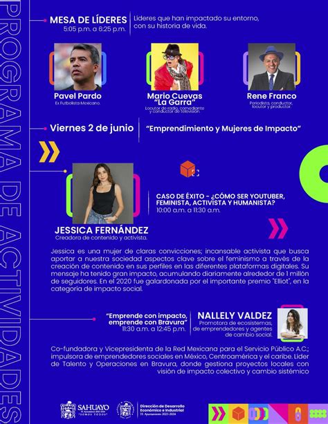 Programa Semana Del Emprendedor Sahuayo 2023 Sitio Oficial Del