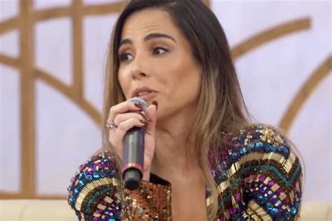 Wanessa fala sobre separação TOC crise de pânico e namoro Dado