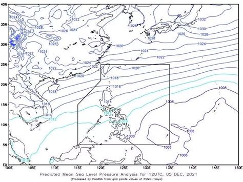 Luzon Eastern Portion Of VisMin To See Some Rains Due To Amihan