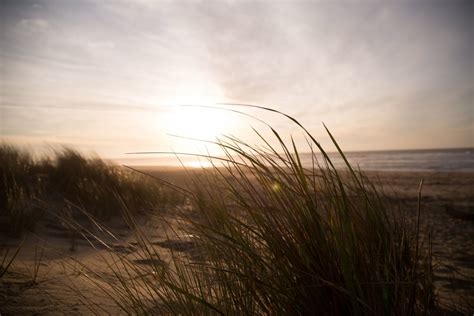 Bildet Strand Landskap Hav Kyst Natur Sand Horisont Lett Sky