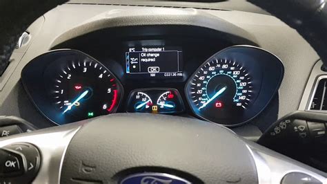 Reset Kuga Engine Light