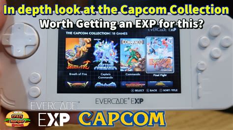 Evercade Exp Capcom Collection Worth Getting An Exp For Full In